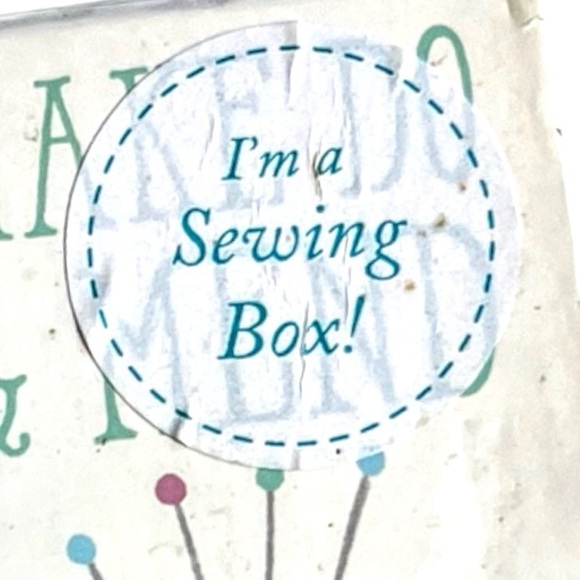 Molly & Rex White Two Layer Storage Sewing Box - Picture 5 of 15